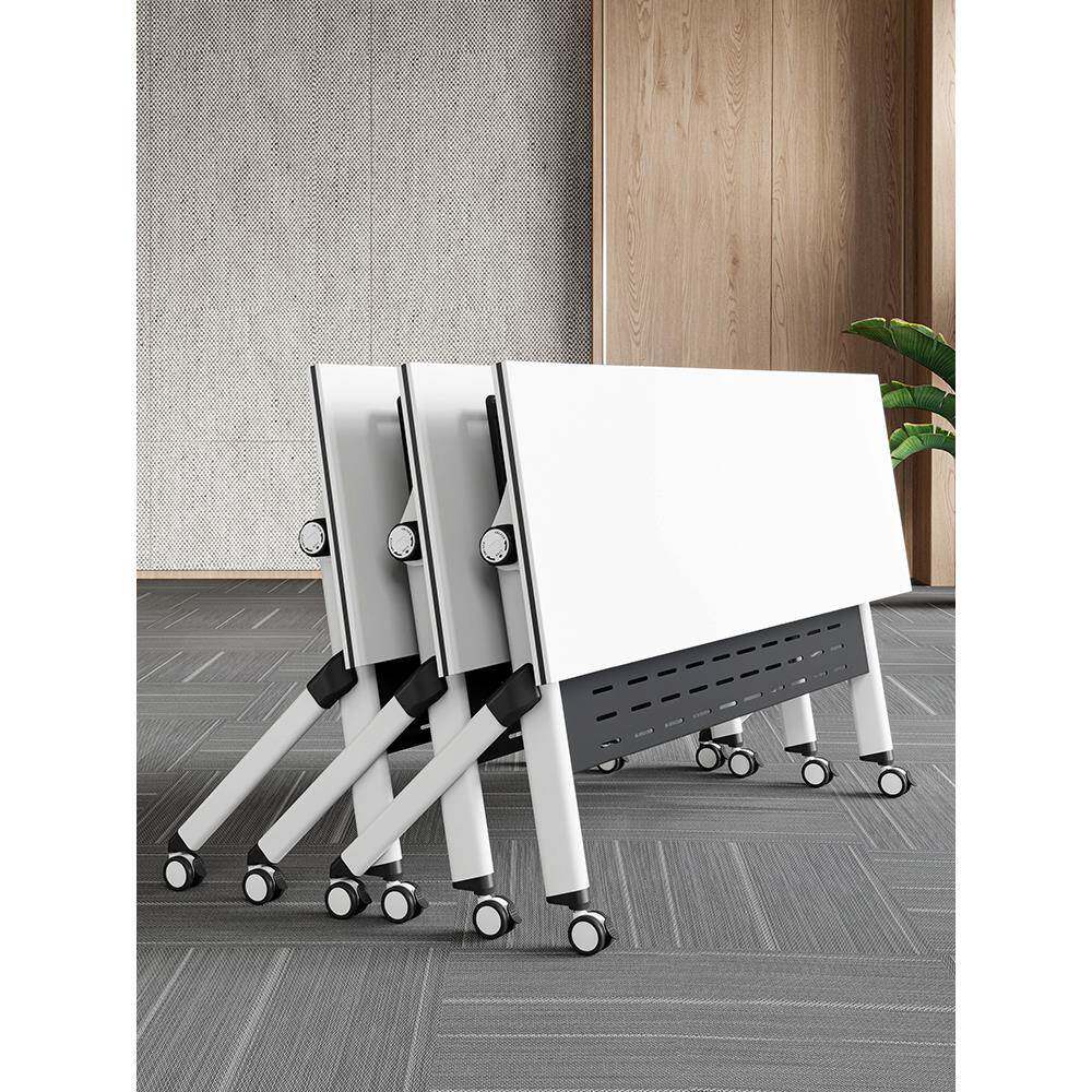 折叠会议桌可移动培训桌椅组合会议室活动长条桌拼接会议桌办公桌