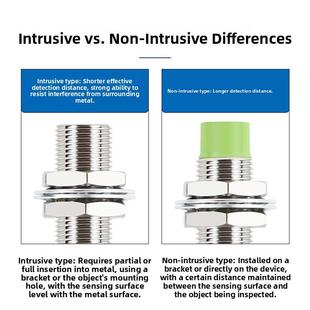 4Dp传感器开关传感器三线常开Npn 金属接近开关Pr08 4Dn