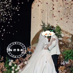 婚礼特密线帘定制婚庆现场道具流苏韩式 饰帘隔断帘子 婚礼特密款 装