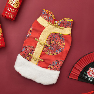 秋冬棉衣狗狗衣服 宠物衣服 国风泰迪比熊博美小型犬 唐装 新款