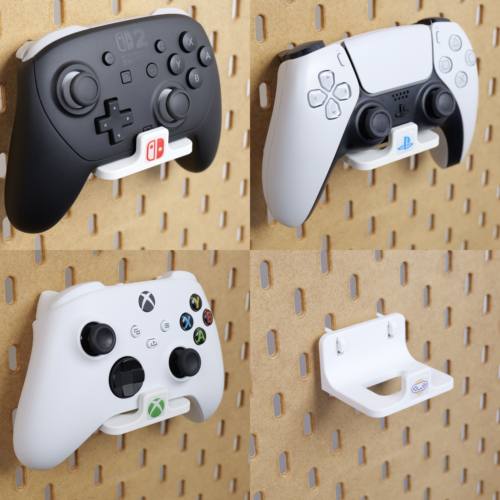 【包邮】适用宜家洞洞板skadis宜家洞洞板配件 通用游戏手柄支架