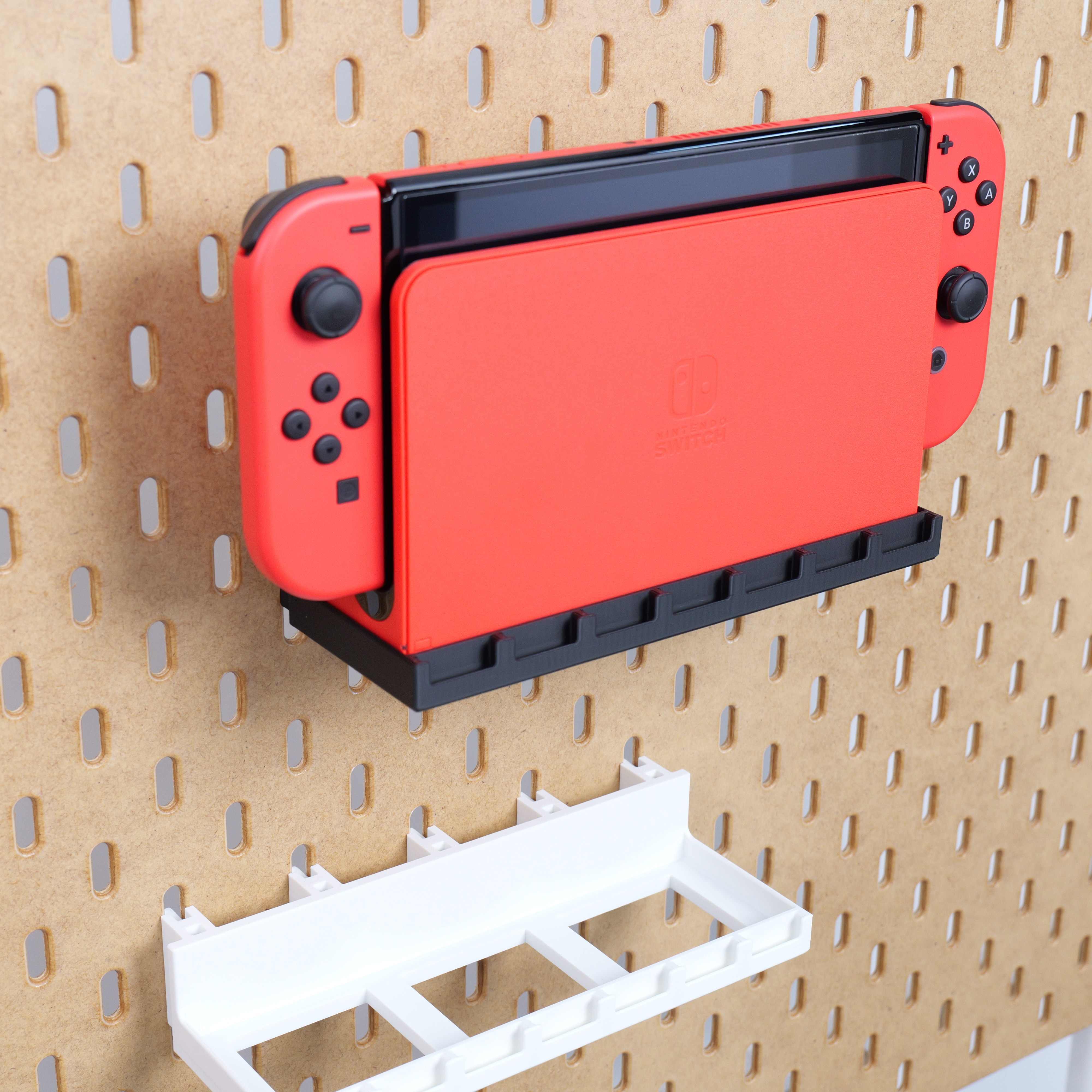 【包邮】适用宜家洞洞板圆孔宜家洞洞板配件 Switch 1代&OLED支架,收纳整理,收纳洞洞板,淘宝优惠券,粉丝福利购,淘宝优惠卷