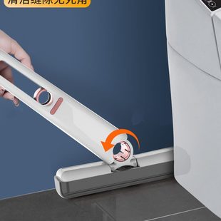 桌面迷你小拖把免手洗多功能万能手持海绵吸水懒人轻便携厨房家用