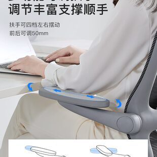 电脑椅家用办公座椅人体工学写字椅学习书桌椅子舒适久坐升降转椅