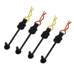 RC模型遥控车车壳卡扣 R型扣改装攀爬车 装饰夹子 固定配件