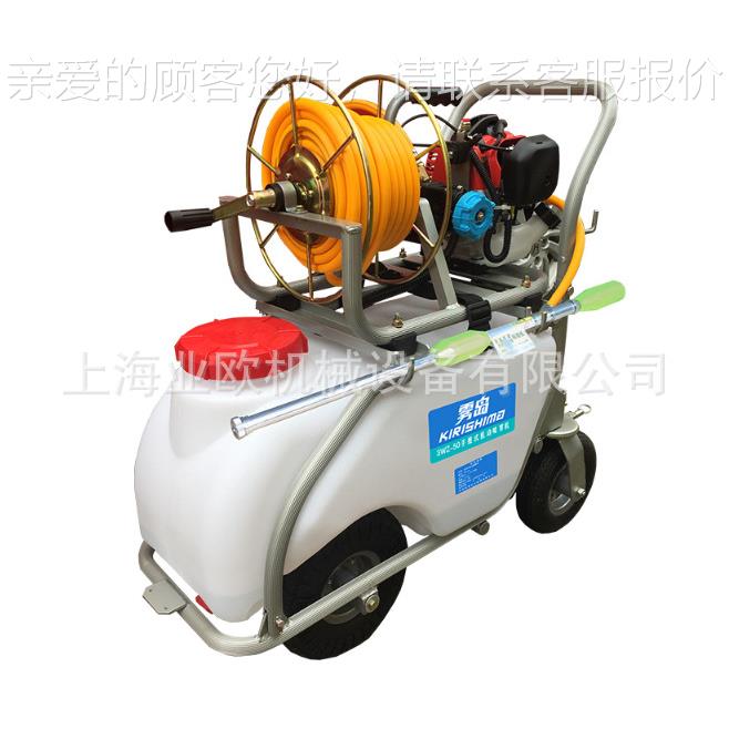 推车清式高压喷雾5机WWZ-50LLZ-0机动打药机高压洗喷雾器