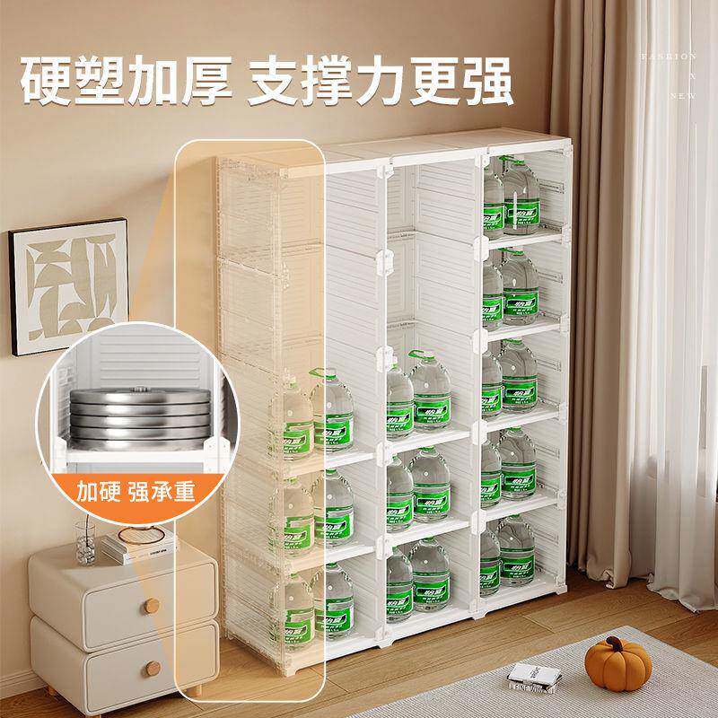 免安装柜家用出卧无品牌/折室收纳叠租房宝宝衣服塑衣料儿童衣橱