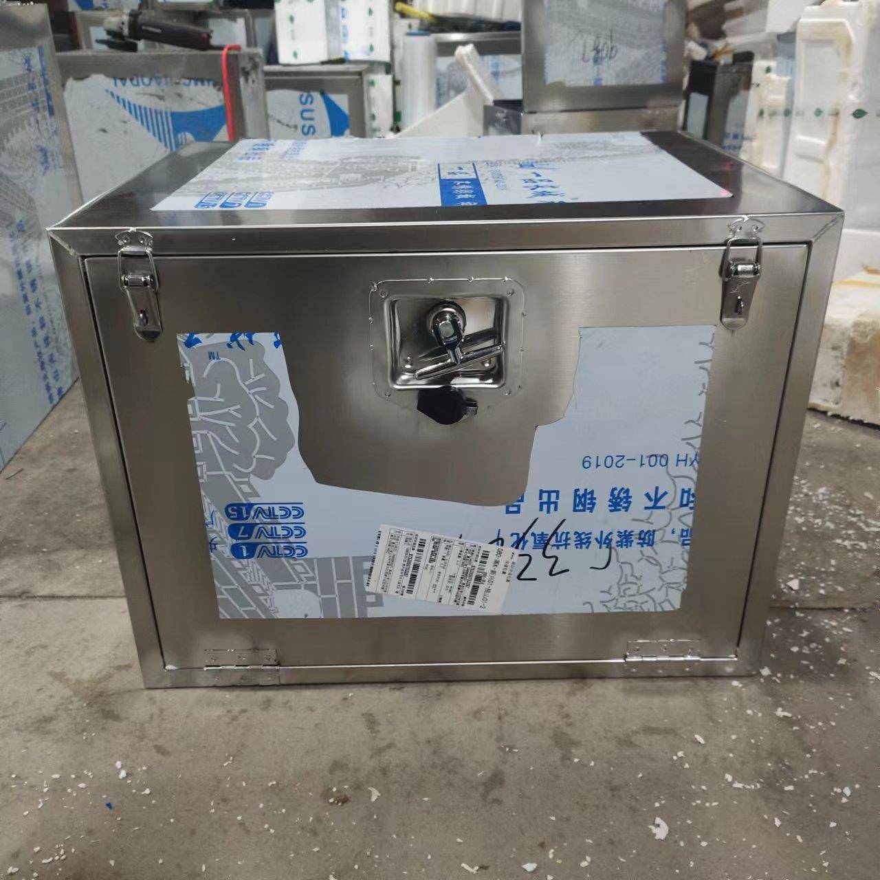 A10L工具加.厚15随车工地室960内外收纳防叉皮卡箱货水车后备箱后