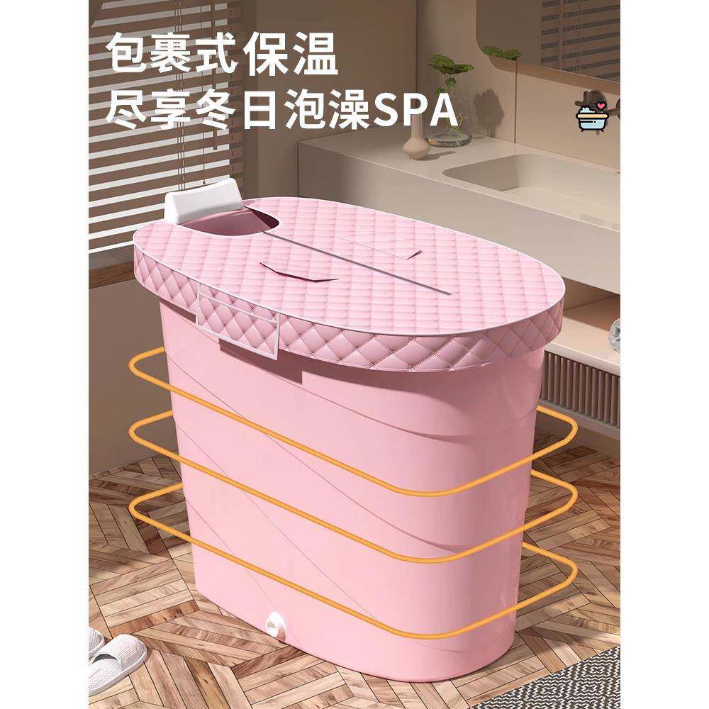 澡桶家成人用大人桶洗澡桶塑料VLC浴全身泡浴盆特大号沐浴桶浴缸