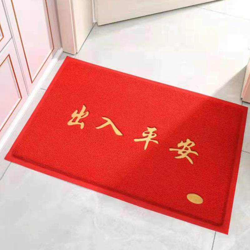 厂价现货PV无品牌/C塑料水丝垫圈门光欢迎临加l隔ogo地垫