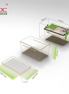 无品牌/IC鼠架盒IVC智能大小鼠笼动物实验室各式V笼具厂家直笼供