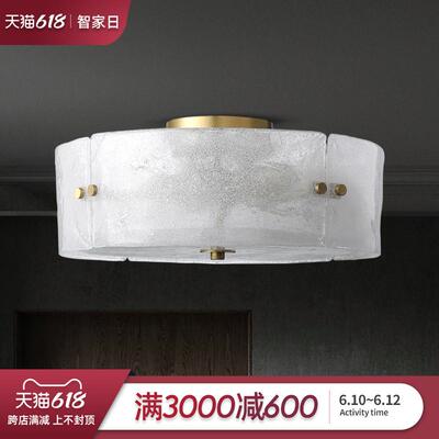 全铜璃吸灯奢卧室阳台轻过道走顶廊玻创意个性MT8865-4吸顶灯