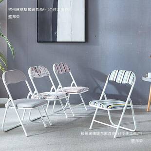 K折叠矮椅子//c用mRSN厘米座小高成人椅家靠背椅学矮习便携凳