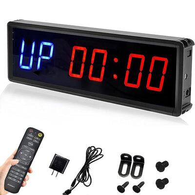 新1.5品GX-GYM英能寸室内时钟运动定时器多功间时隙训练健身房计