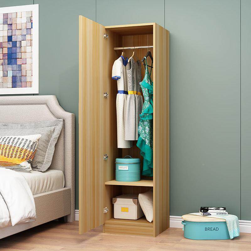 单户人单门衣柜阳台柜小型宿舍儿童63440租衣橱挂储物柜卧室出房