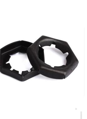 GB8材05紧螺母防松逆帽自锁FUP螺帽螺扣65MN料弹簧圆螺母