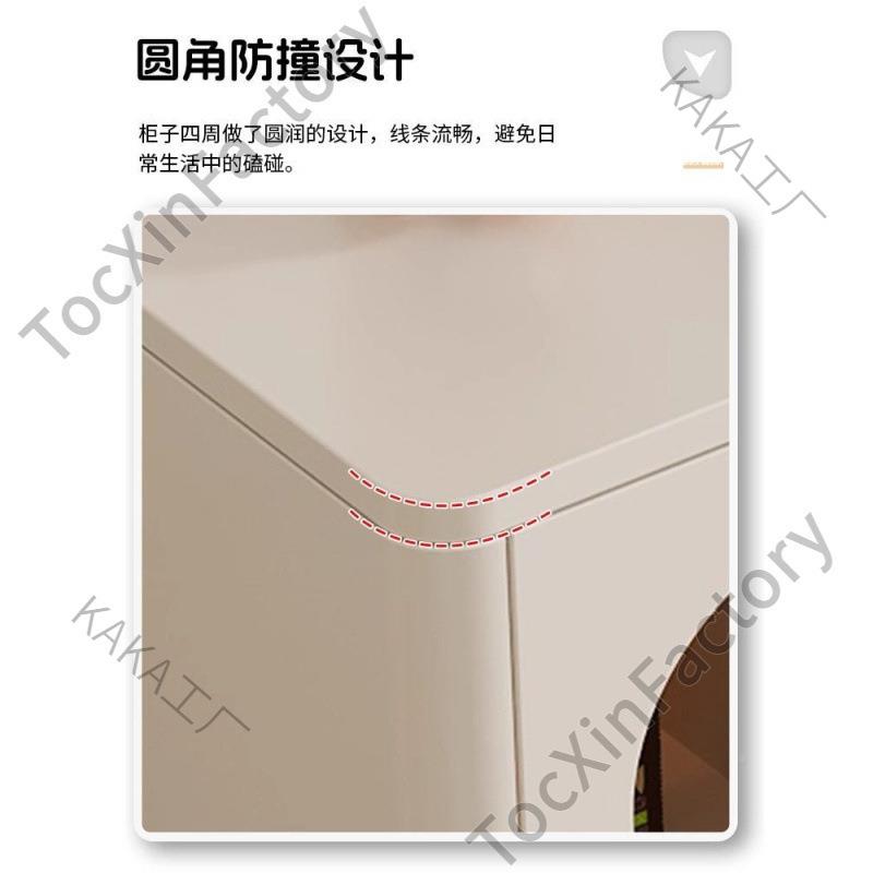 LCP现代简约原2木奶油风餐边柜轻酒MYG客家用靠墙柜奢玄关柜储物