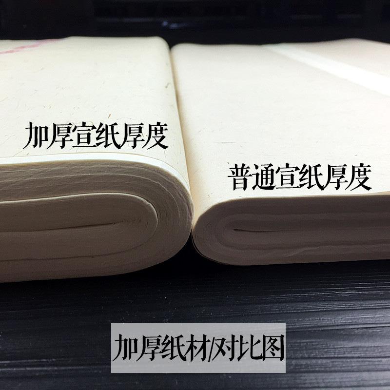 安徽泾县三尺四尺生宣纸书法国画创作六尺八尺宣纸厂家直销