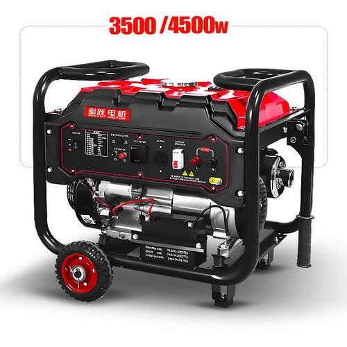 3W汽无品牌/油22V手提发电机便携户外5K0千瓦8KW/10千瓦12KW式三