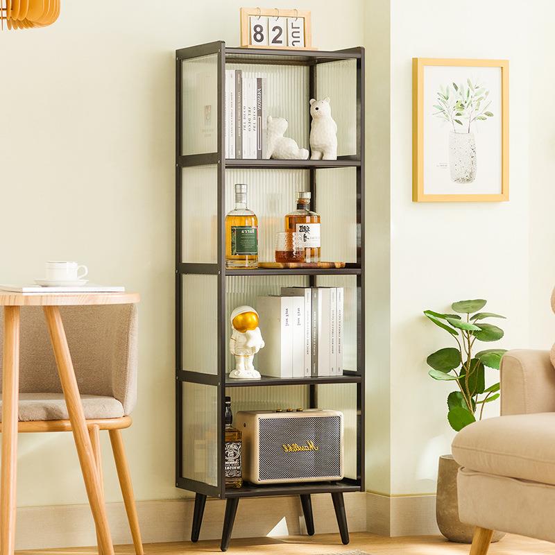 6书架落地家书用架子简易客WF77JM969厅多层置物架卧室墙角柜小型