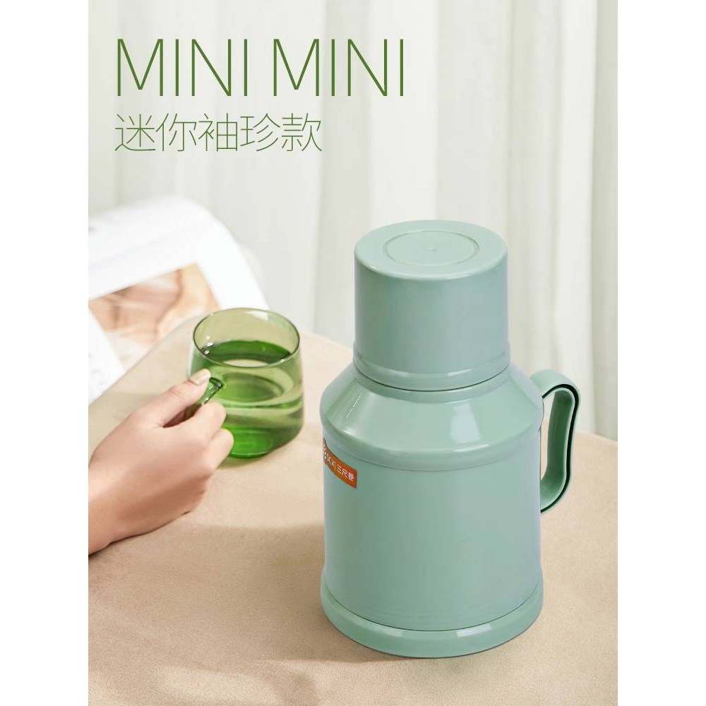保温壶小容量家用保温水壶热水瓶玻璃内胆暖水壶办公便携高档水壶