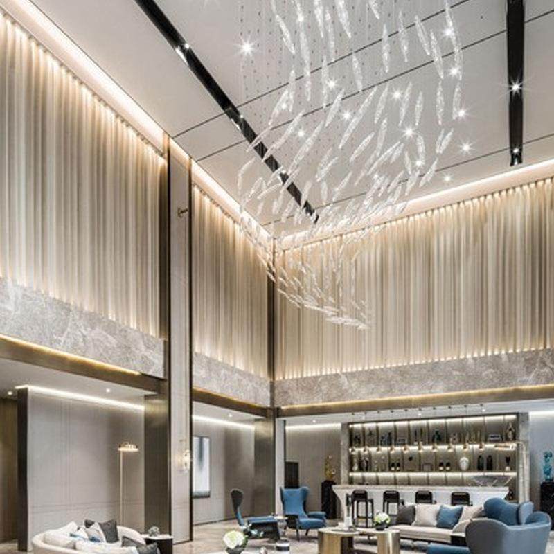 专业非标定制店大堂空中创酒意挂饰琉吊饰璃灯天程花板装95486饰,家装灯饰光源,智能吊灯,淘宝优惠券,粉丝福利购,淘宝优惠卷