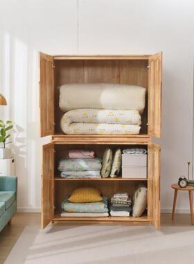 棉被NSU柜收纳柜室卧大容子量物储柜防潮透气被柜子组合衣柜