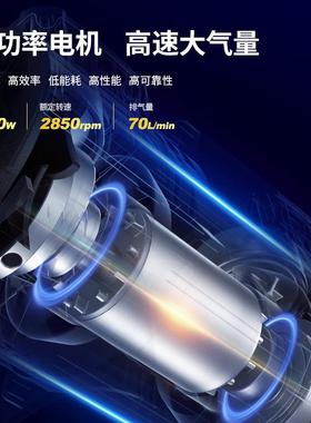 压无小油静音空压机气泵空气缩机型22v0便携式木工高90863压打气
