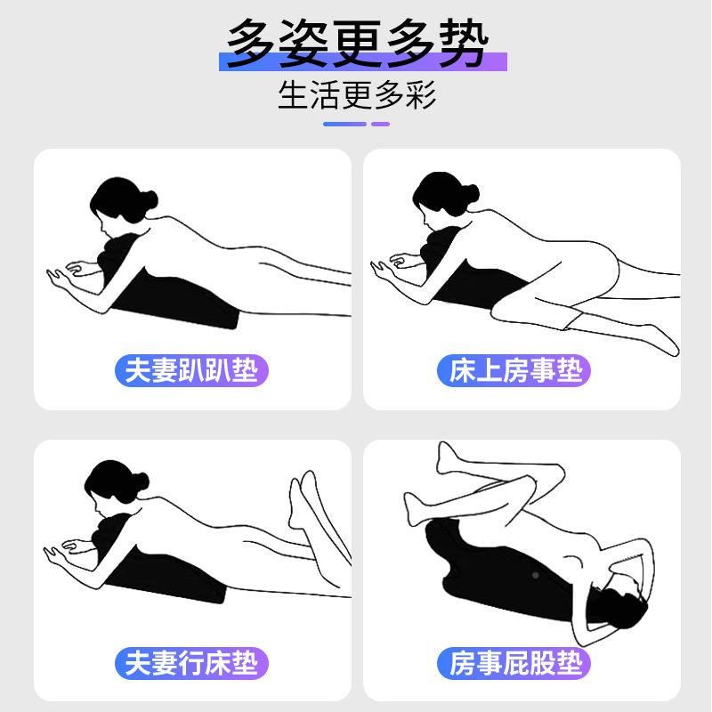 PFS卧记忆棉趴睡睡枕床头躺睡枕玩枕手机垫腿枕腰靠觉床上多功能