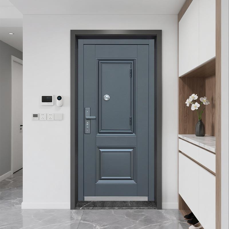 进防盗门入户门家用户门中门通风气母窗室内外大JXV门子门钢质单