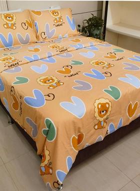 厂家直供四件套床30159单床笠床笠用品学生上宿舍被套床纯棉件被