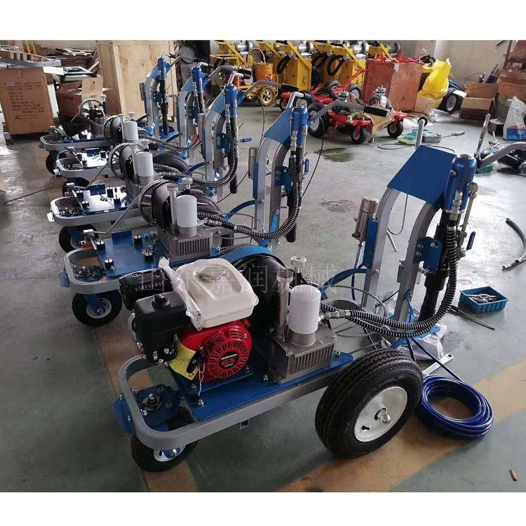 RPO汽多功能油冷喷停划线机线路面公共车位道路划机