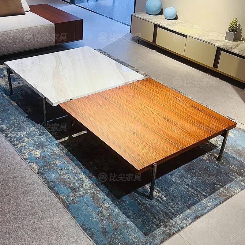 伸复古风新轻奢缩圆茶几小形户型现代简约网红客厅家用2025款CJ-6