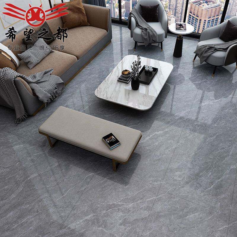 现代板简约7客厅050x150大通体大理石瓷砖别墅大CGV规格地砖