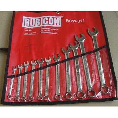 罗宾汉美式梅开扳手RCW-311两用扳手呆头扳手11支装套装 8-24MM