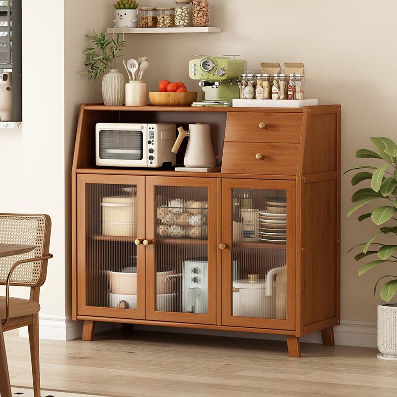 边茶柜置橱柜厨房碗柜SSF家用多功能收纳物餐储物柜客厅靠墙柜子