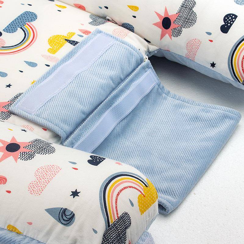 便携式BD-C022婴儿专用床中床折叠可睡拆洗垫全包围车行载床旅觉