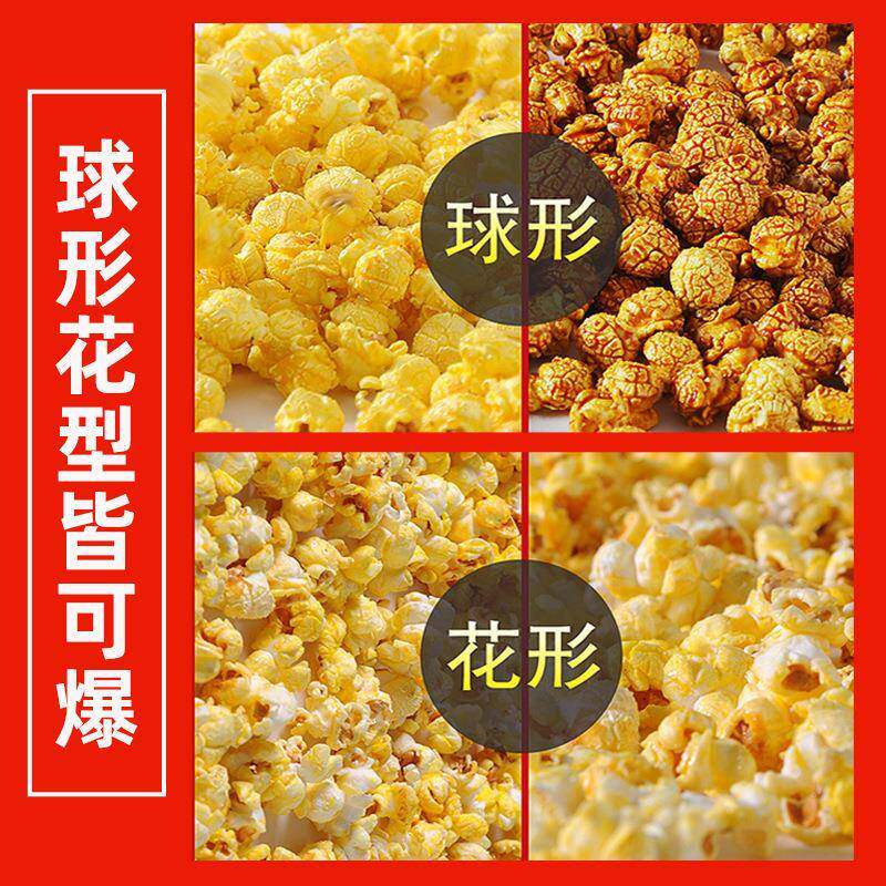 自商用爆米花机全电动小型电热爆玉米机器摊摆用蝶828动形球形爆