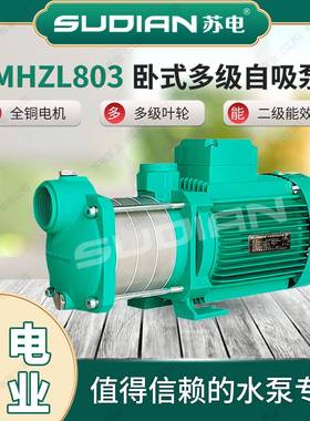 HZLS203苏电泵业UMDIAN多级离泵MUM心泵井用冷热水自吸增压**