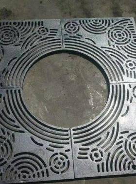 鸿业铸铁护树子板圆形树池篦树坑IGC盖板树池篦子树栅栏价格