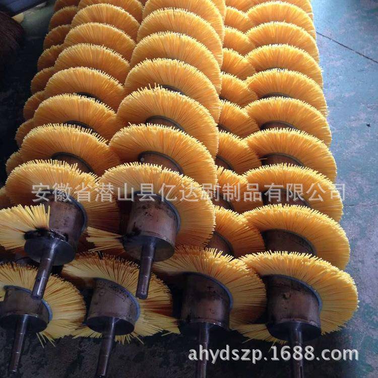 造厂用毛辊刷条|钢瓦尼龙丝毛|去锈打光清洁毛刷刷|抛丸机船XJE毛