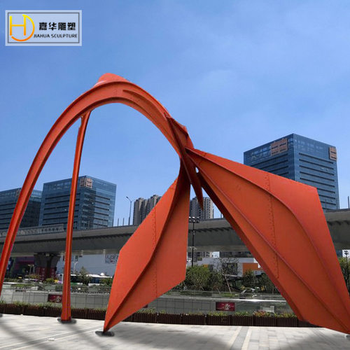 不锈钢雕塑制作人物动物异形城市广场园林景观户外创意装饰大摆件