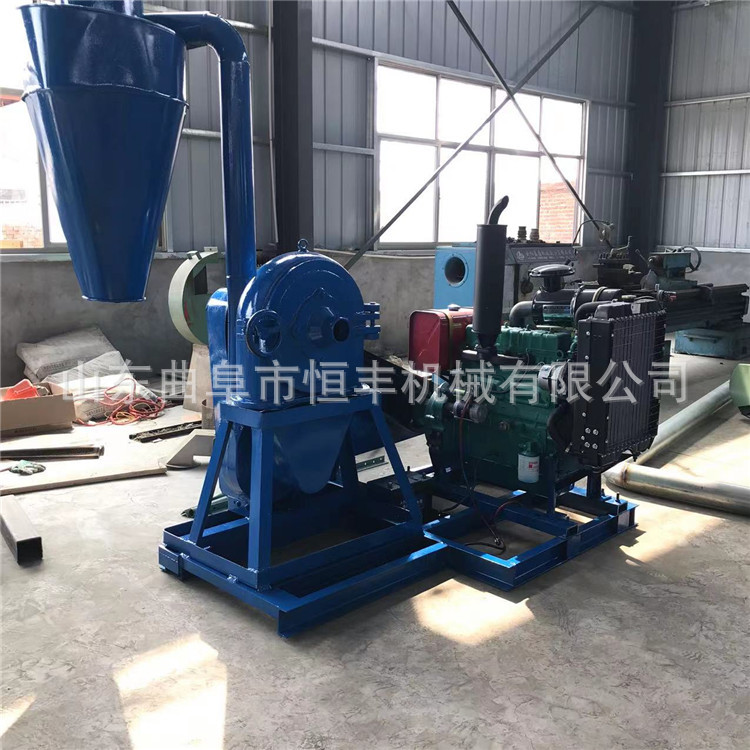 养殖饲料稻壳粉碎机 多功能盘式破碎机辣椒调料不锈钢齿盘粉碎机图片