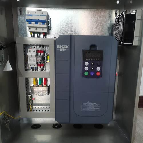 定制三相电机风机水泵启停配电箱恒压变频器调速控制箱配电柜380V