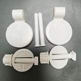 需定制全包发泡马桶盖配件固定螺栓螺丝蓬胀垫片坐便器连接件安装