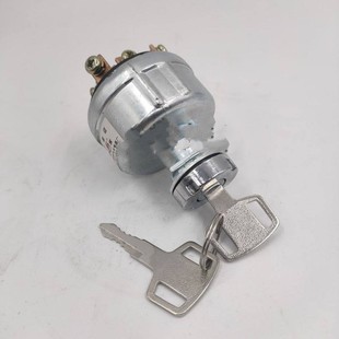 704点火开关 上海纽荷兰拖拉机配件504 654 604 启动钥匙门 554