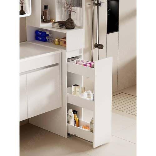 需定制卫生间隔断柜半墙柜浴室边柜置物架洗手间收纳柜抽屉式储物