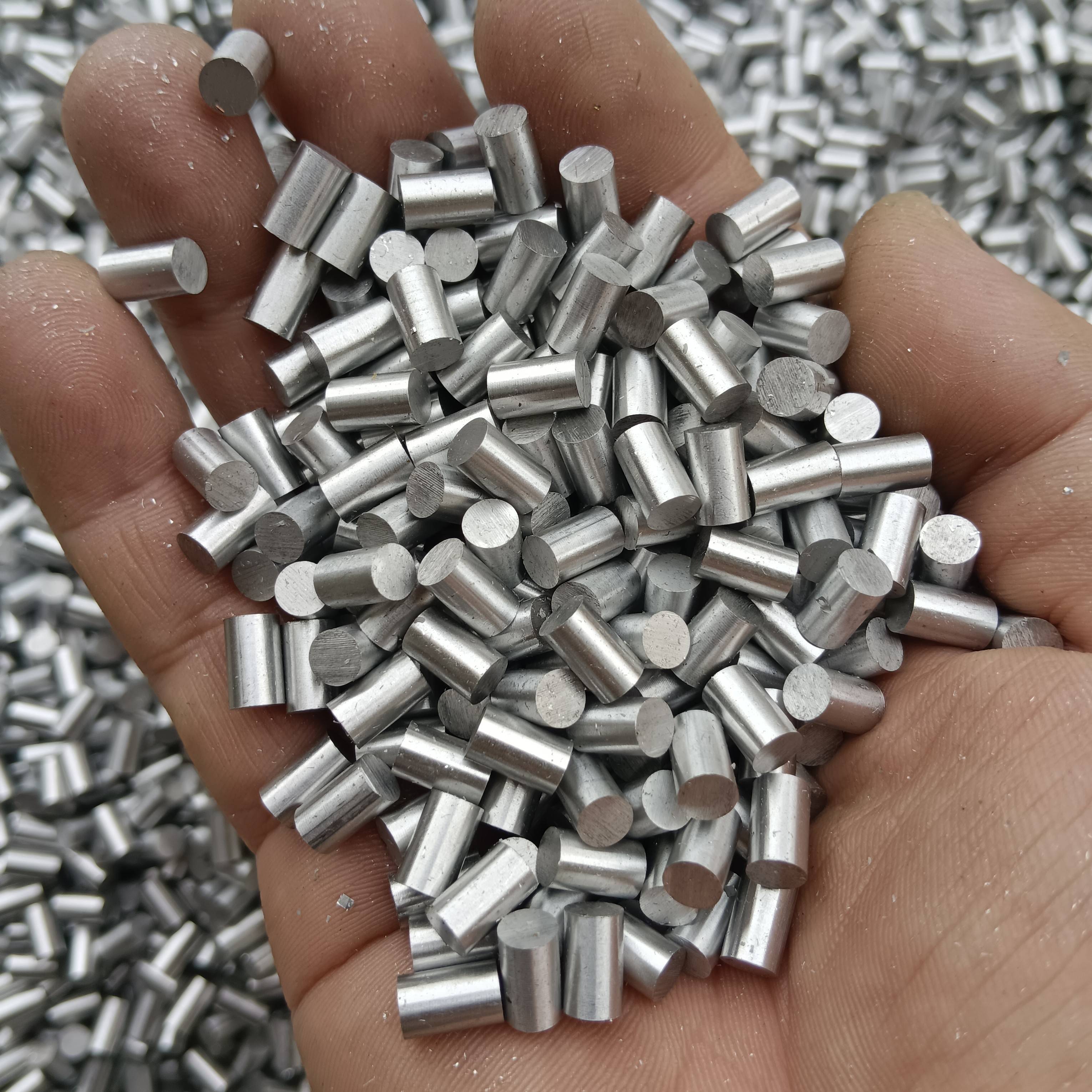 铝棒 合金铝柱 铝销钉 销轴 6061铝圆棒 1 2 3 4 5 6 7 8 9 10MM