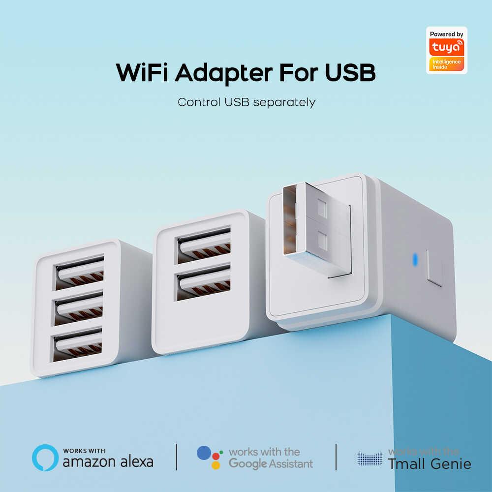 涂鸦USB/Type-c电源插头适配器5V2A远程控制定时互锁通断器开关