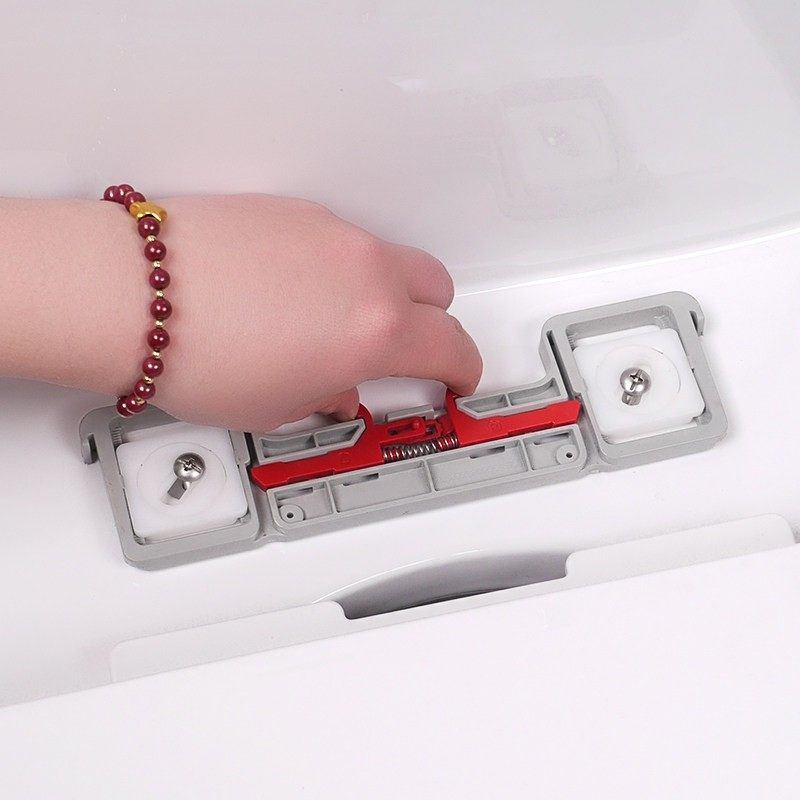 需定制通用浪鲸马桶盖配件插板卡板固定板座卡扣螺丝连接件坐便器